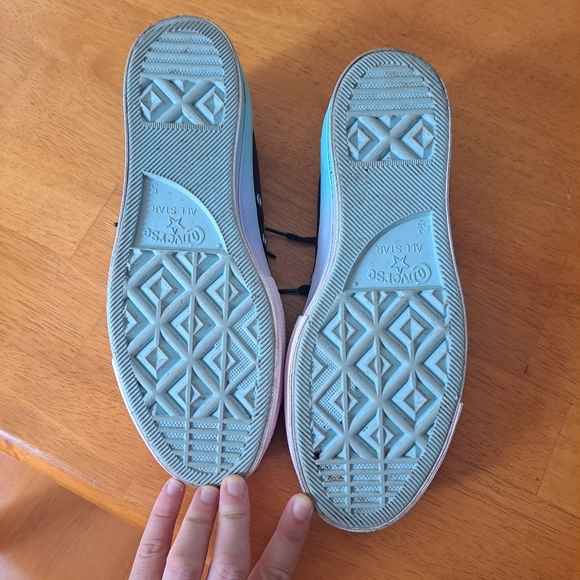 Converse Ctas lift leather platform black polar W - Picture 3 of 5